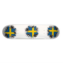 Schweden-Stern Individuelle Skateboarddecks
