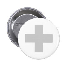 Schweizer Kreuz Anstecknadelbutton