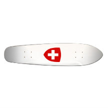 Schweizer Wappen - die Schweiz-Andenken Bedrucktes Skateboard