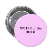 SCHWESTER des Braut-Knopfstiftes Button