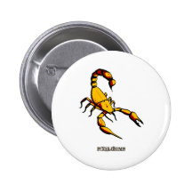 Scorpion graphique pin's avec agrafe