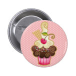 Scrumptious kleiner Kuchen Anstecknadelbuttons