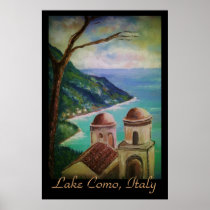 See Como, Italien-Plakat