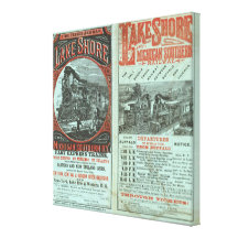 See-Ufer und Michigan so Bahn Gespannter Galeriedruck