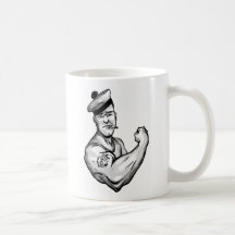 SEEMANN MIT ANKER-TÄTOWIERUNG TASSE