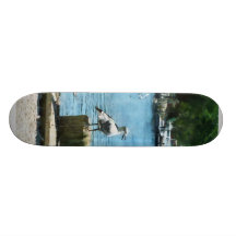 Seemöwen bei Tuckerton, NJ Bedruckte Skateboarddecks