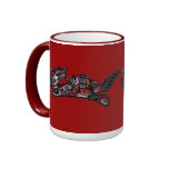 SEEOTTER u. BABY (Haida angeredet) Kunst-Geschenk- Teetassen