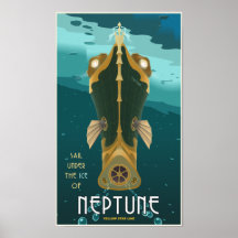 Segel Neptun Posterdrucke