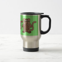 sehen Sie kein Übel Kaffee Tassen