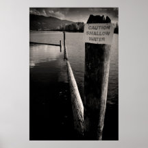seichtes Wasser Plakate