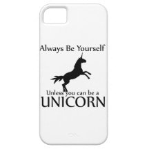 Seien Sie sich Einhorn iPhone 5 Schutzhüllen