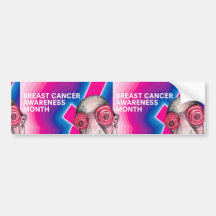 Sein+Cancer+Conscience+Mois Adhésif Pour Voiture