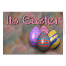 Sein Ostern Grußkarte