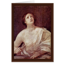 Selbstmord von Lucretia durch Reni Guido Karte