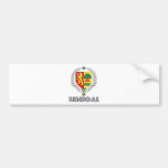 Senegal-Wappen Autoaufkleber
