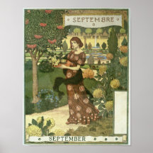 September Plakatdruck