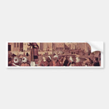 Sermon de St Stephen aux portes de Jérusalem Adhésif Pour Voiture