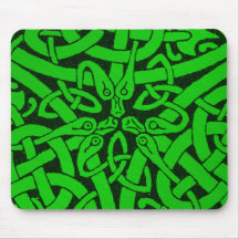 Serpents enlacés tapis de souris