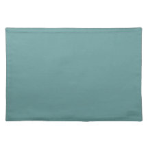 Sets de table turquoises de patine