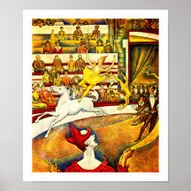 Seurat - The Circus Posters
