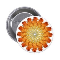 Shades of Orange Abstract buttons