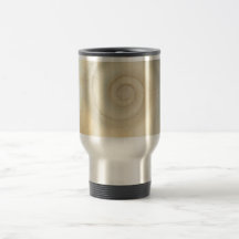 Shell - conchyliologie - spirale blanche tasse à café
