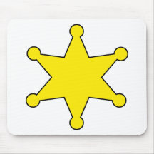 sheriff tapis de souris