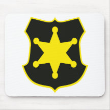 sheriff tapis de souris