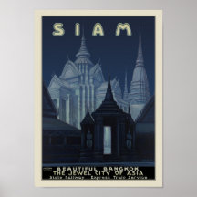 Siam - schönes Bangkok Posterdruck