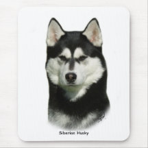 Sibirischer Husky Mauspad
