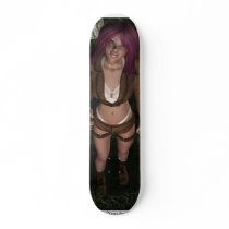 Sie fanden mich sexy Pinup-Mädchen-Skateboard-Plat