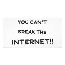 Sie können das Internet nicht brechen Bildkarte