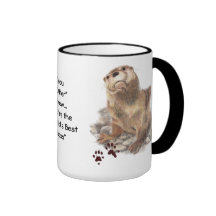 Sie Otter wissen, dass Sie der beste Chef der Welt Tee Tassen