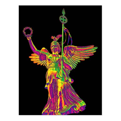 Sieg-Spalte (siegessaule), Berlin, Regenbogen-Enge Postkarten