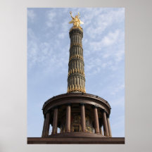 Siegessäule Berlin Posters