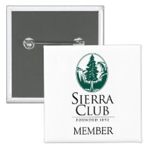 Sierra club, MEMBRE, MEMBRE Badges Avec Agrafe