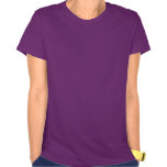 Signe de paix pourpre t-shirt