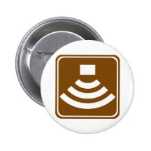 Signe de route d'amphithéâtre badges avec agrafe