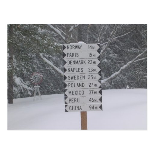Signes Carte Postale
