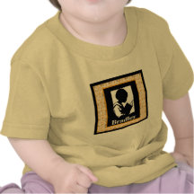 Silhouette der Jungen-Lesung Shirt