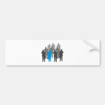 Silhouette d'hommes men autocollant pour voiture