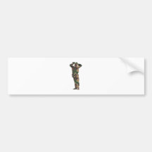 Silhouette observateur plus watcher autocollant pour voiture