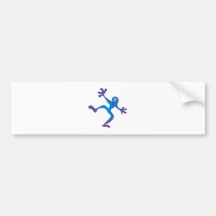 Silhouettes de Cartoon homme silhouettes Autocollants Pour Voiture