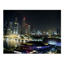Singapur-Postkarte