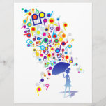 Singin sous la pluie tract customisé