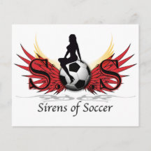 Sirènes du football tract customisé