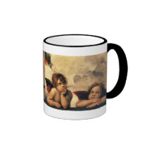 Sistine Madonna Engel durch RAPHAEL Sanzio Tassen