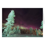 Skandinavien, Finnland, Lappland, Kakslauttanen, Grußkarten