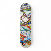 Skate mit Art