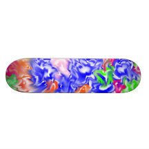 Skateboard - befleckte Farben Personalisierte Skateboarddecks